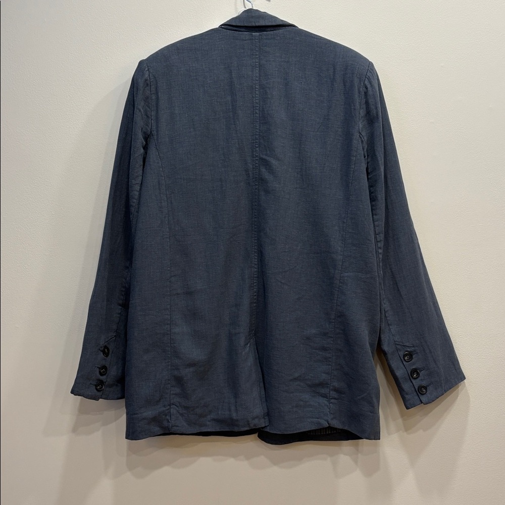 FREE PEOPLE Prep School Blazer in Color Vintage Indigo - Picture 8 of 12